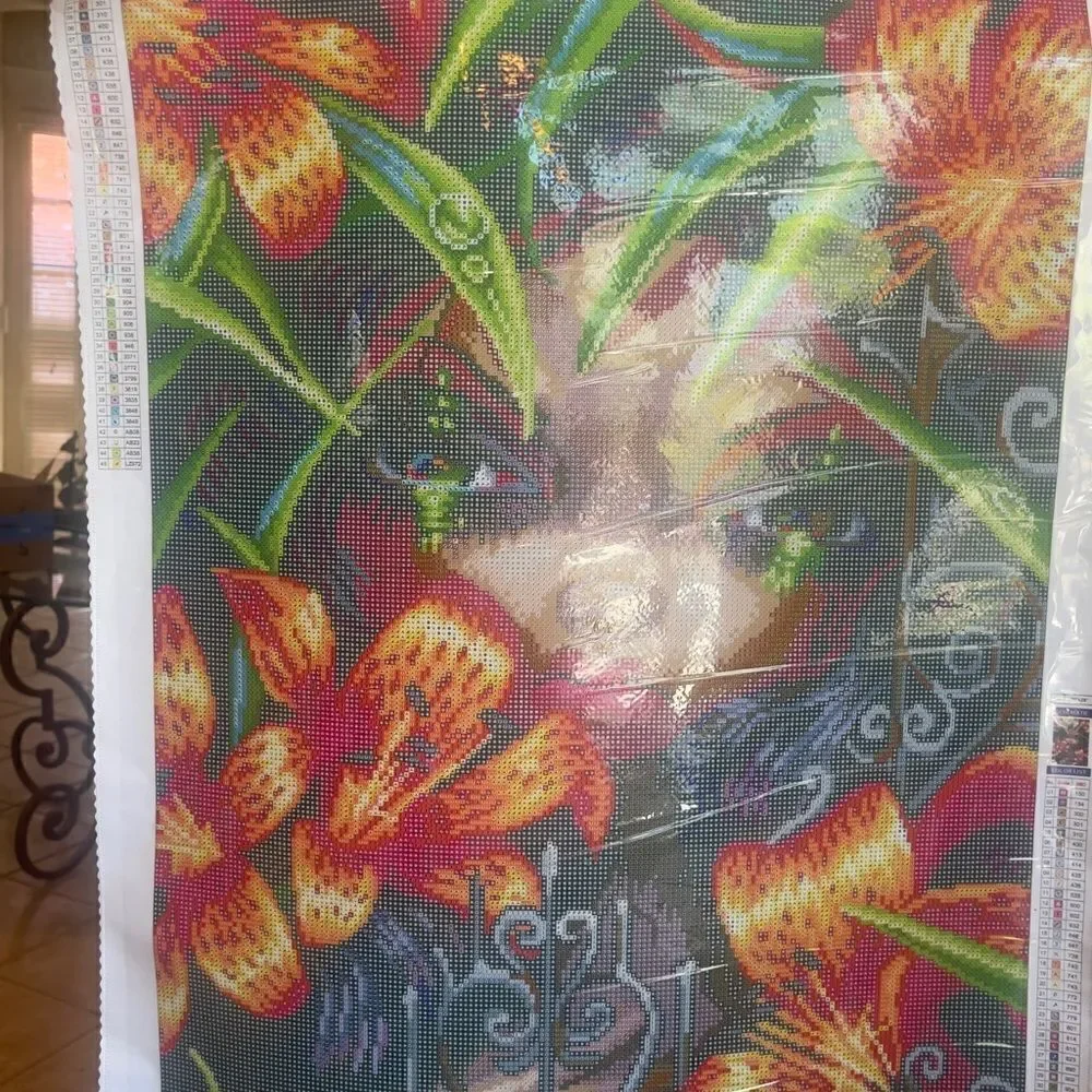The Language of Flowers 5 by Jasmine Beckett Griffith diamond painting kit!